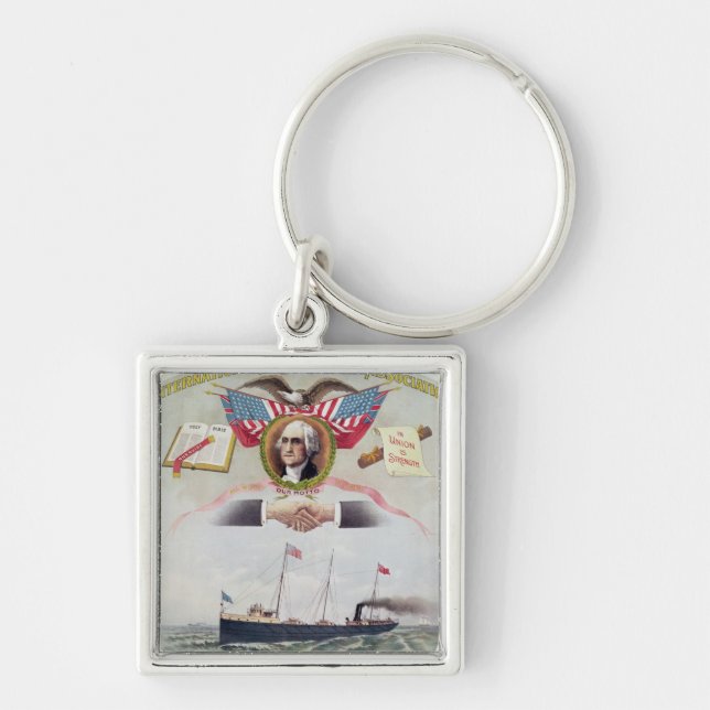 Porte-clés L'association des travailleurs portuaires (Devant)