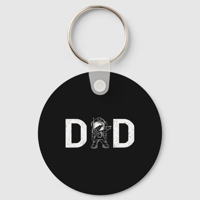 Porte-clés L'astronaute Daddy Papa (Recto)