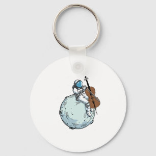 Porte-clés L'astronaute Jouer Cello Music Cello Lover Cadeau