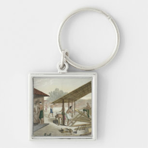 Porte-clés L'atelier de menuiserie dans Kupang, Timor,