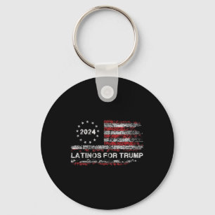 Porte-clés Latinos pour Trump 2024 - Élection du président Tr