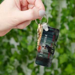 Porte-clés L'atmosphère mystique de SlipperyJoe à l'Halloween