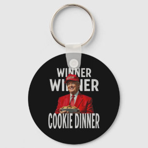 Porte-clés Lauréat du dîner Cookie Dinner Funny Trump 2024 47