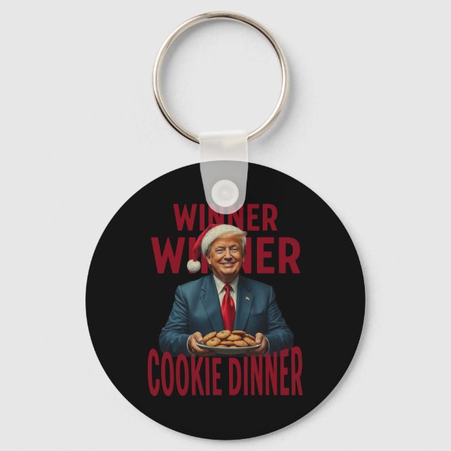 Porte-clés Lauréat du dîner Cookie Dinner Funny Trump 2024 47 (Recto)