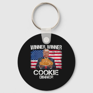 Porte-clés Lauréat du dîner Cookie Dinner Funny Trump 2024 47