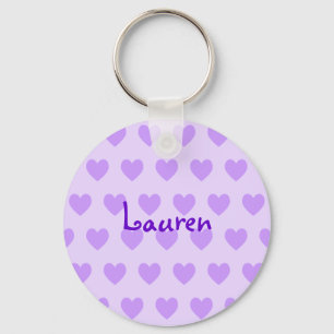 Porte-clés Lauren en violet
