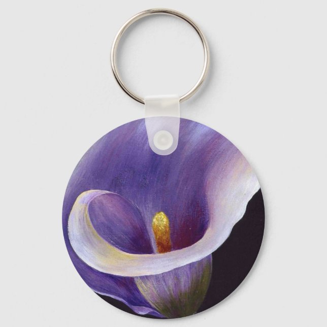 Porte-clés Lavande Calla Lily (Recto)