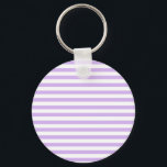 Porte-clés Lavande triée<br><div class="desc">Pastel rayures violettes et blanches</div>