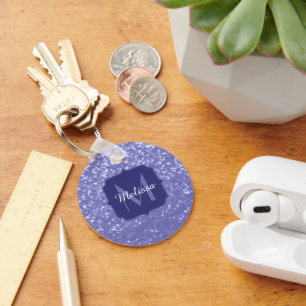 Porte-clés Lavande violet scintille parties scintillant bling