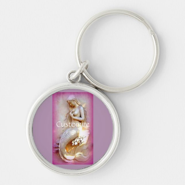 Porte-clés Lavender mermaid Thunder_Cove (Devant)