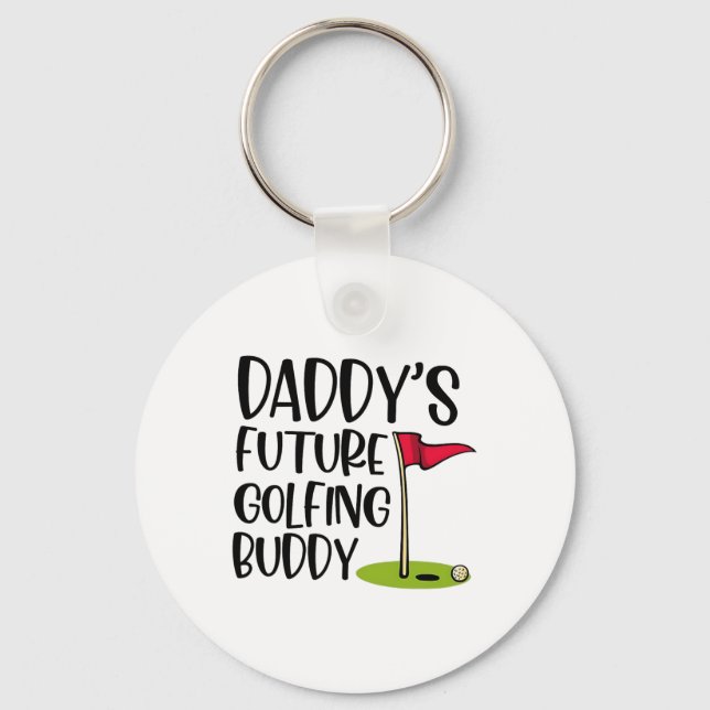 Porte-clés L'avenir de Daddy Golfing Buddy 1 (Recto)