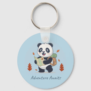 Porte-clés L'aventure attend Panda