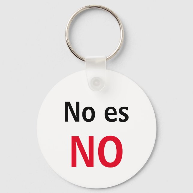 Porte-clés Lavero No es NON (Recto)