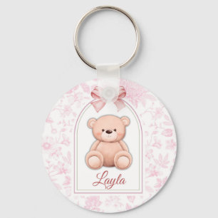 Porte-clés Layla Conception personnalisée d'ours en peluche