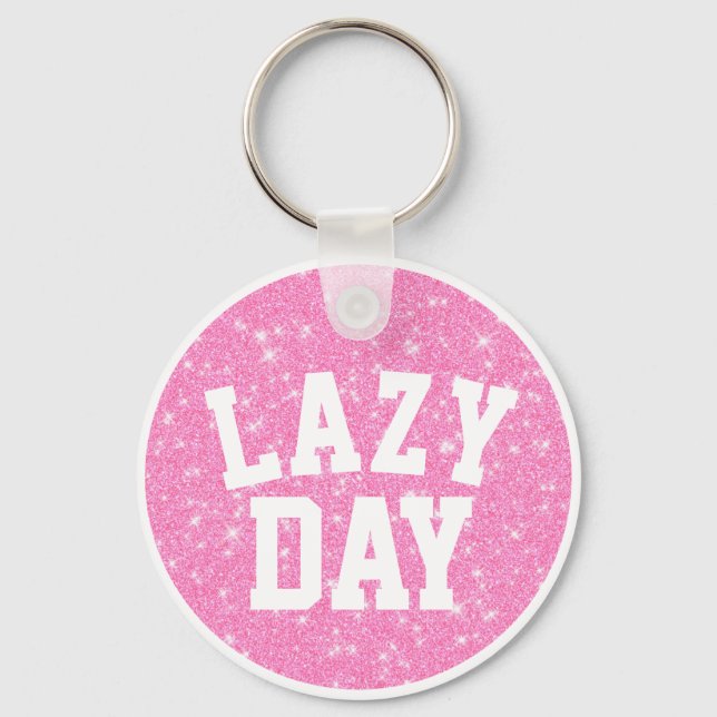 Porte-clés Lazy Day (Recto)