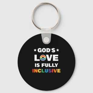 Porte-clés Le Amour de Dieu est entièrement inclusif Mois de 
