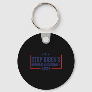 Porte-clés Le bain de sang frontalier de Biden, selon Trump H