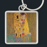 Porte-clés Le baiser<br><div class="desc">"The Kiss" de Gustave Klimt (1908,  feuille d'huile et d'or sur toile,  musée Österreichische Galerie Belvedere,  Palais du Belvédère,  Vienne,  Autriche)</div>