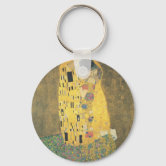 Porte clé femme Klimt le baiser