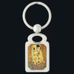 Porte-clés Le baiser, célèbre peinture de Gustav Klimt<br><div class="desc">Le Kiss,  peinture passionnée de l'artiste symboliste autrichien Gustav Klimt</div>