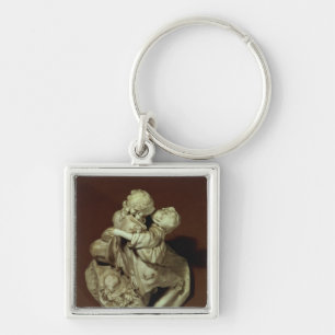 Porte-clés Le baiser, groupe de Sevres, après Boucher, 1765