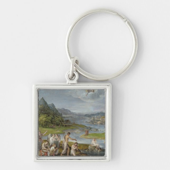 Porte-clés Le baptême du Christ 2 (Devant)