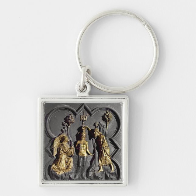 Porte-clés Le baptême du Christ, panneau (Devant)