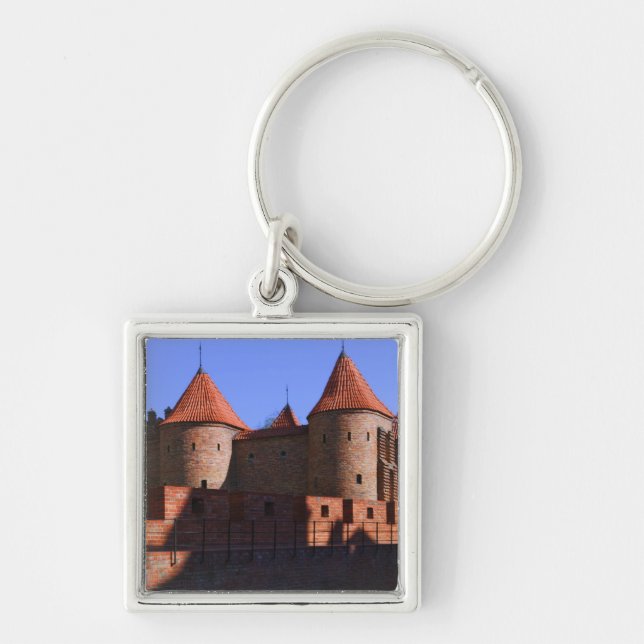 Porte-clés Le Barbican, Varsovie, Pologne (Devant)