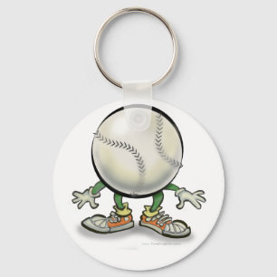 Porte-clés Le base-ball