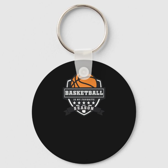 Porte-clés Le Basket Est Ma Saison Préférée 9 (Recto)