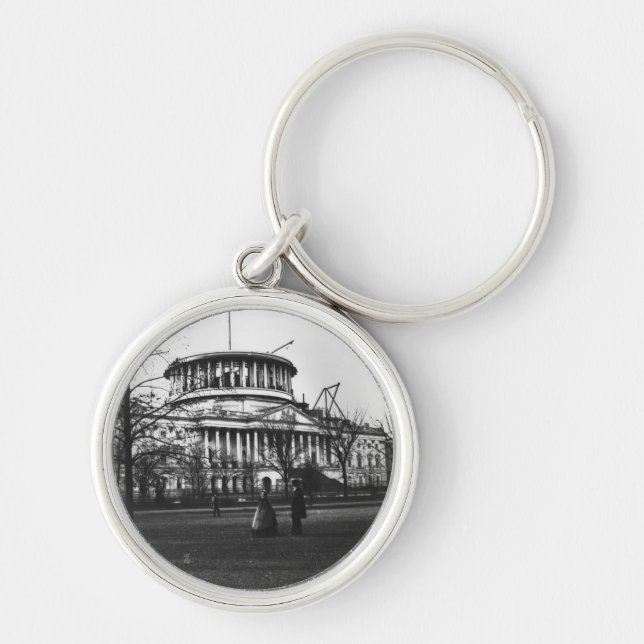 Porte-clés Le bâtiment de capitol dans DC de Washington (Devant)