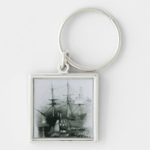 Porte-clés Le Bellerophon au bruit de Plymouth