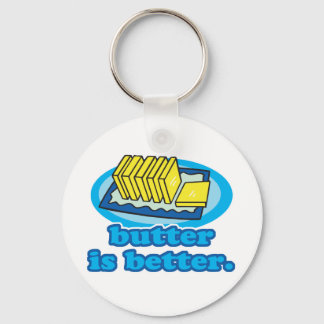 Porte-clés le beurre est meilleur