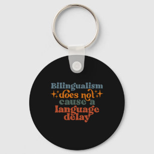Porte-clés Le bilinguisme ne cause pas de retard de langage