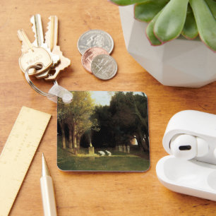 Porte-clés Le Bois sacré par Arnold Böcklin, Art ancien