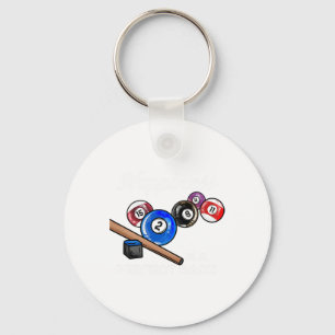 Porte-clés Le Bonheur Est Un Rack Parfait I Pool Billard Play