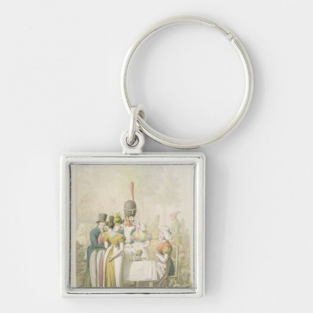 Porte-clés Le boulevard du Temple, du 'tableau De (Devant)