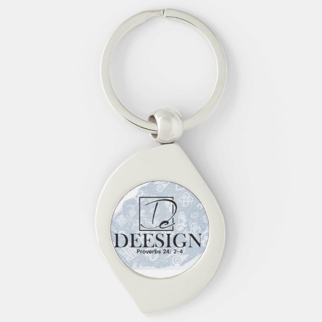 Porte-clés Le bouton collectif Deesign (Devant)