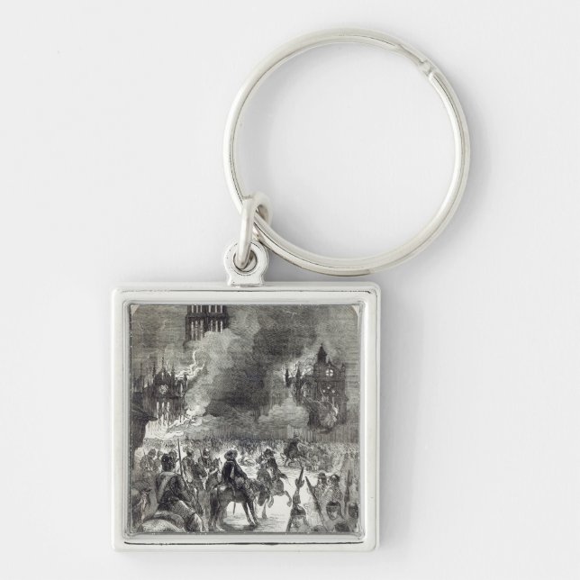 Porte-clés Le burning de vieux St Paul, 1666 (Devant)