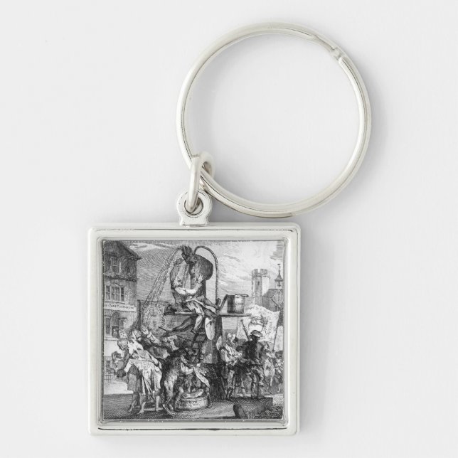 Porte-clés Le Butifyer, une évocation The Times, 1762 (Devant)