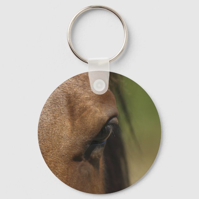 Porte-clés Le cadeau de l'amoureux de l'équine (Recto)