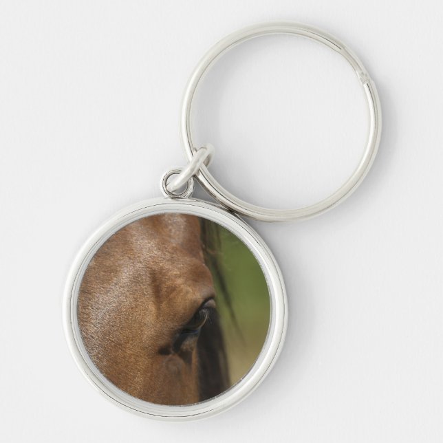 Porte-clés Le cadeau de l'amoureux de l'équine (Devant)