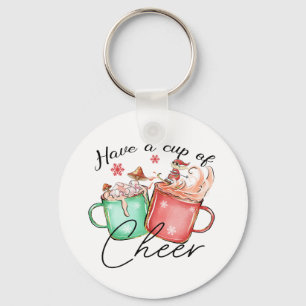 Porte-clés Le Cadeau De Noël A Une Coupe De Soeur
