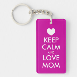 Porte-clés Le cadeau du jour de mère gardent le porte - clé