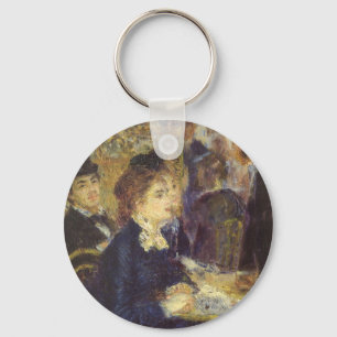 Porte-clés Le Café de Pierre Renoir, Impressionnisme Vintage