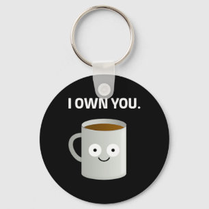 Porte-clés Le café est la propriété de la caféine Addict Iron