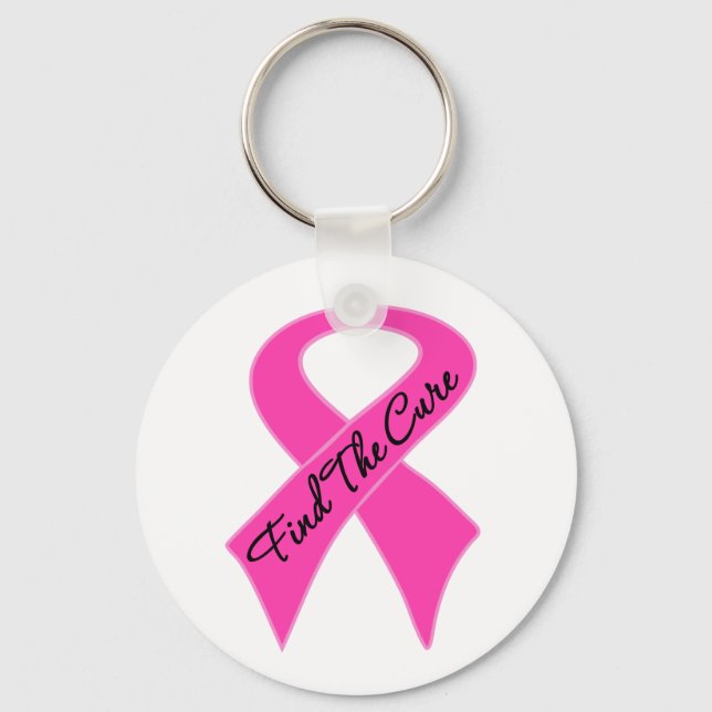Porte-clés Le cancer du sein trouve le remède (Recto)