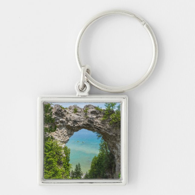 Porte-clés Le Canoë À Arch Rock (Devant)