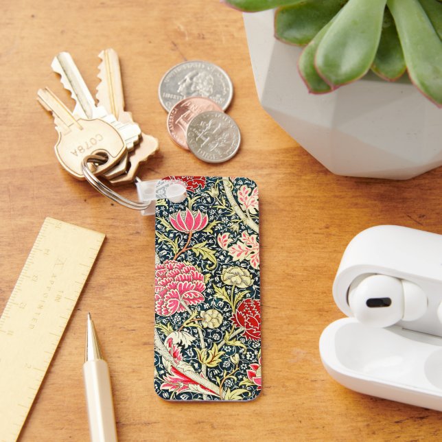 Porte-clés Le célèbre motif Cray de William Morris (Bureau)