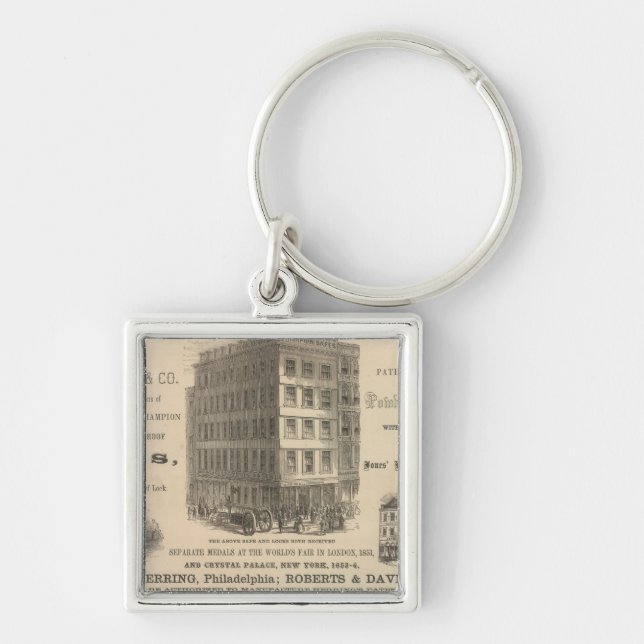 Porte-clés Le champion des brevets de Herring en sécurité (Devant)